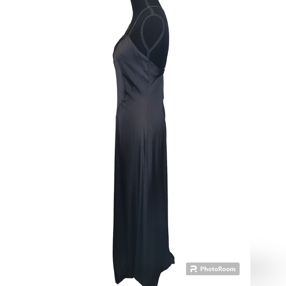 Nasty Gal Strappy Cami Front Maxi Dress Size 6 - Picture 2 of 7